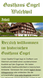 Mobile Screenshot of gasthaus-engel.ch